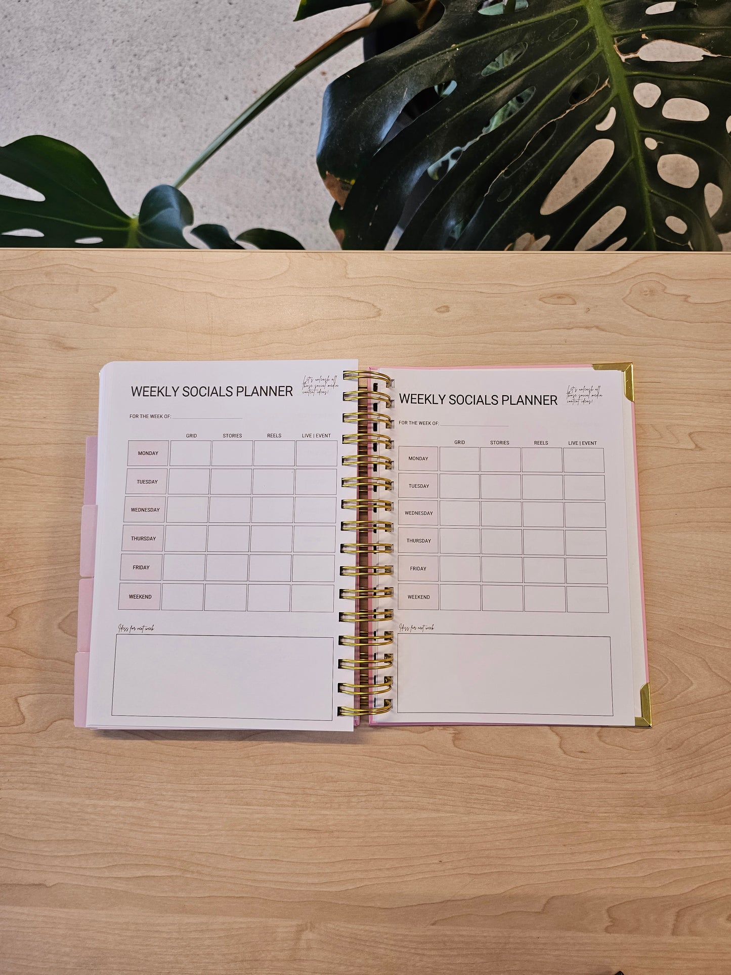 Pilates Planner